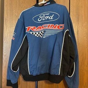 Ford Racing Blue and Black Men's Jacket
